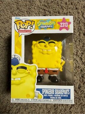 Funko Pop! SpongeBob SquarePants Vinyl Figure - Yellow, Brown, Red, Black